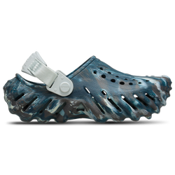 Boys' Grade School - Crocs Echo Marbled Clogs - Marble/Black Sand