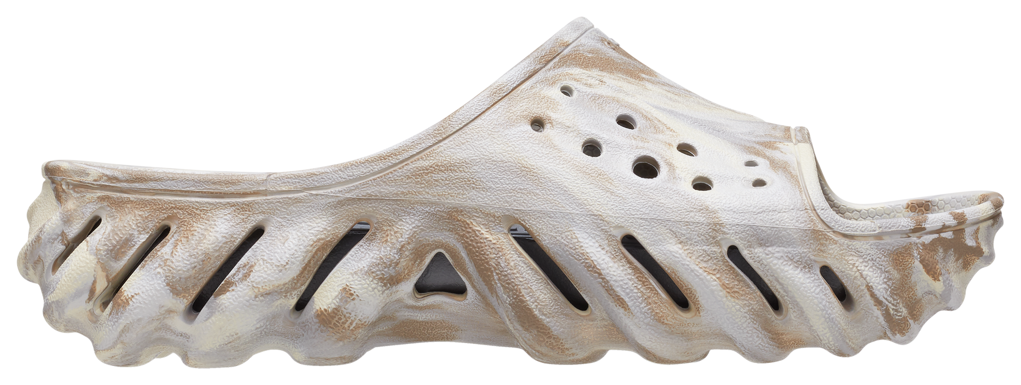 Crocs Echo Marbled Slides Foot Locker