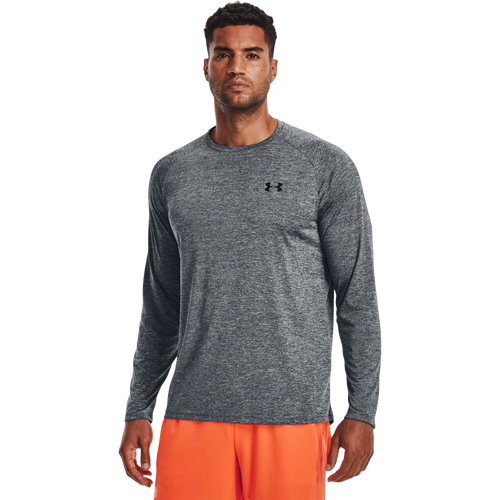 

Under Armour Mens Under Armour Tech 2.0 Long Sleeve T-Shirt - Mens Grey Size XL