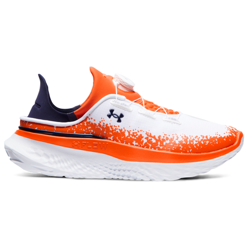 

Under Armour Mens Under Armour SlipSpeed Mega Ripstop - Mens Basketball Shoes White/Team Orange/Midnight Navy Size 10.0