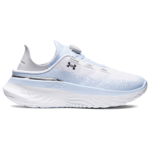 

Under Armour Mens Under Armour SlipSpeed Mega Ripstop - Mens Basketball Shoes White/Metallic Silver/Nimbus Blue Size 10.0