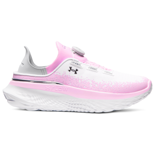 

Under Armour Mens Under Armour SlipSpeed Mega Ripstop - Mens Basketball Shoes White/Stellar Pink/Metallic Silver Size 10.0