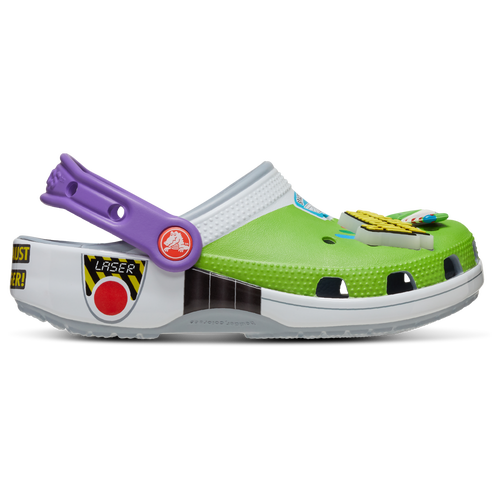 

Crocs Boys Crocs Toy Story Buzz Classic Clogs - Boys' Preschool Shoes Green/Purple Size 03.0
