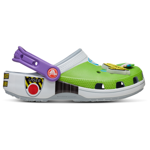 

Crocs Boys Crocs Toy Story Buzz Classic Clogs - Boys' Preschool Shoes Green/Purple Size 02.0