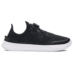 Boys' Grade School - Under Armour Slipspeed - Black/White