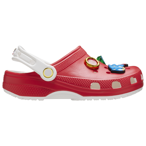 

Crocs Boys Crocs Sonic Classic Clogs - Boys' Grade School Shoes Blue/Red Size 6.0