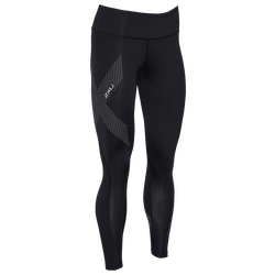 Women's - 2XU Motion Mid-Rise Compression Tights - Black/Black