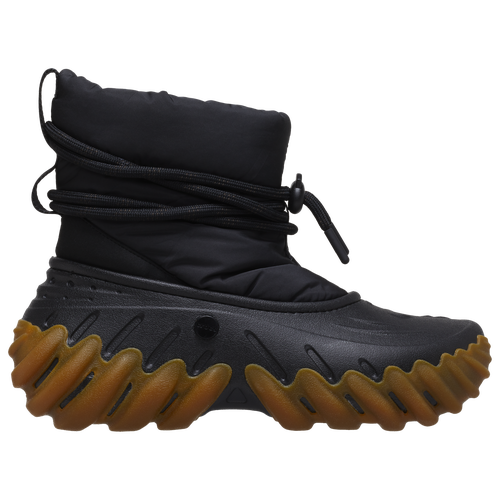 

Crocs Mens Crocs Echo Boots - Mens Black/Beige Size 10.0