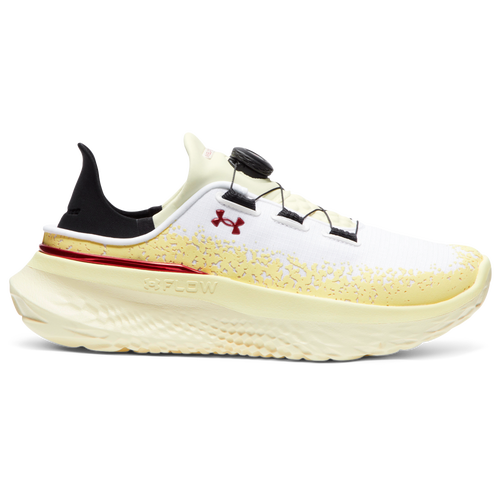 

Under Armour Mens Under Armour Slipspeed Mega Ripstop GID - Mens Running Shoes White/Winter White/Red Size 14.0