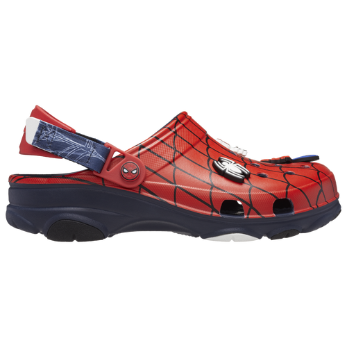 Crocs Mens Team Spider-man All-terrain Clog In Navy/red | ModeSens