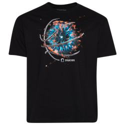 Men's - Overtime ChromeTeam Ball T-Shirt - Black/Blue/Orange