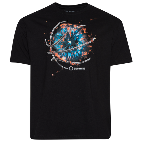 MENS - Overtime ChromeTeam Ball T-Shirt - Black/Blue Orange