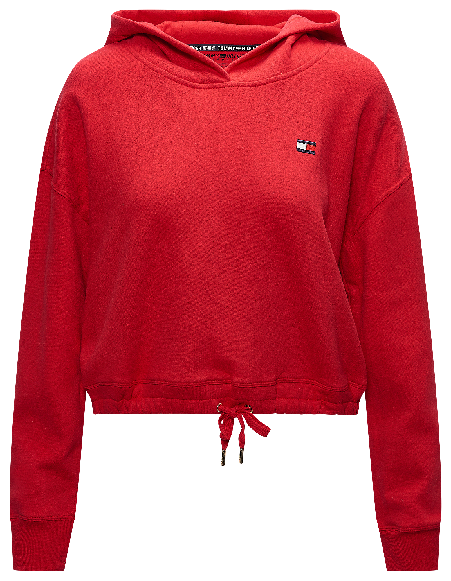 tommy hilfiger red hoodie womens