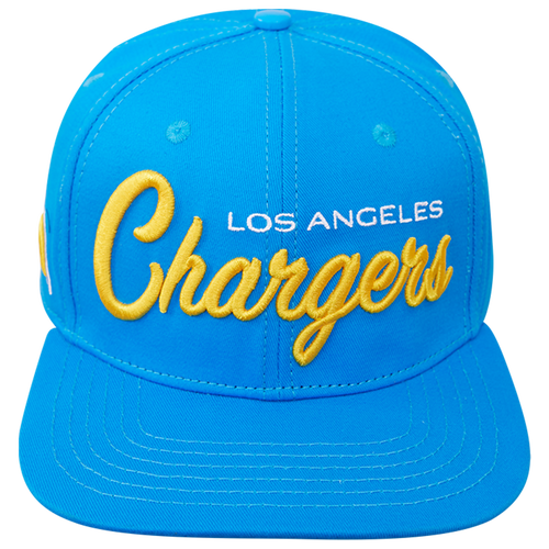 

Pro Standard Mens Pro Standard Chargers Script Wordmark Snapback Hat - Mens Carolina/Yellow Size One Size