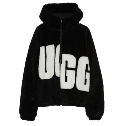 Men's - UGG Olympia Chopped Jacket - Black/White