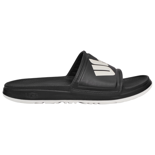 

UGG Mens UGG Wilcox Slides - Mens Shoes Black/White Size 11.0