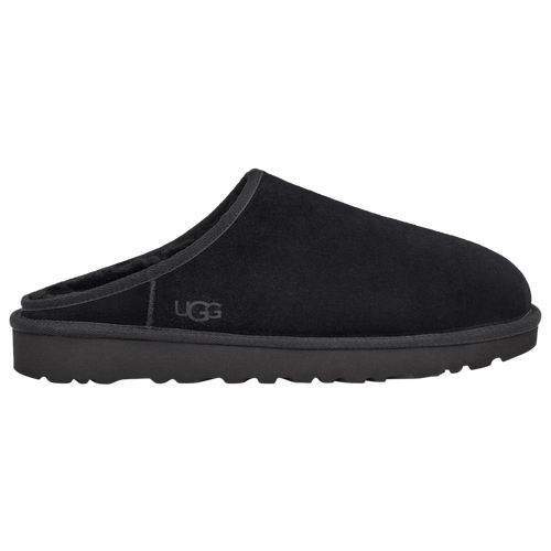 Shop Ugg Mens  Classic Slip On In Black/chestnut