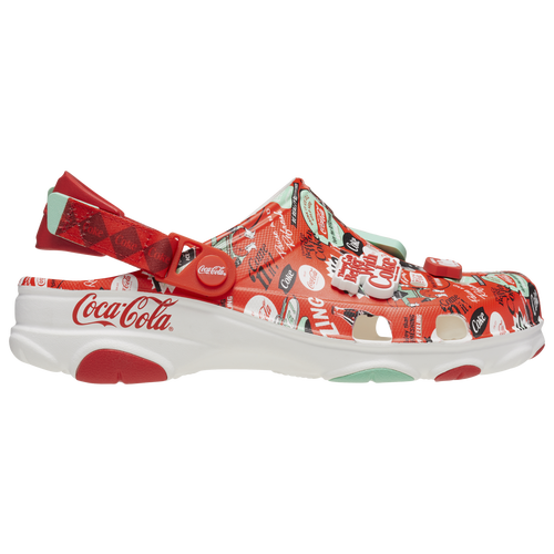 

Crocs Mens Crocs Coca-Cola All Terrain Clogs - Mens Shoes Red/White/Green Size 11.0