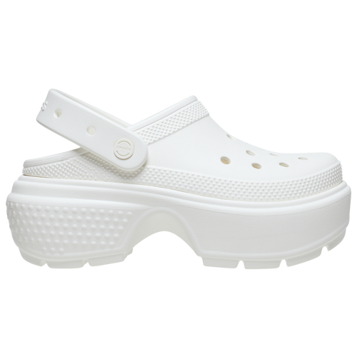 

Womens Crocs Crocs Stomp Clogs - Womens Shoe Chalk/White Size 09.0