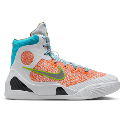  Nike Grade School Kobe Protro 9 Hi - WHITE/CHLORINE/BLACK