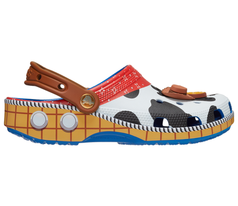 Grade School Crocs Toy Story Woody Classic Clogs