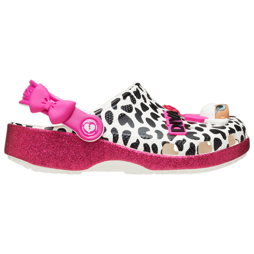 

Crocs Girls Crocs LOL Surprise Diva Classic Clogs - Girls' Preschool Shoes Black/White/Pink Size 02.0