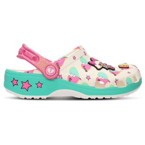 

Crocs Girls Crocs LOL Surprise BFF Classic Clogs - Girls' Preschool Shoes Blue/Pink/White Size 03.0