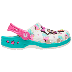 Girls' Toddler - Crocs LOL Surprise BFF Classic Clogs - White/Blue/Pink