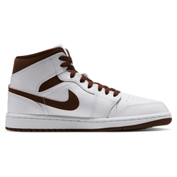 Women's - Jordan AJ 1 Mid SE  - Cacao Wow/Cacao Wow/White