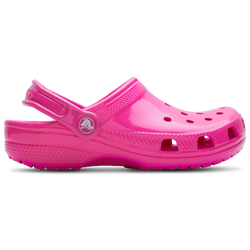 Boys' Toddler - Crocs Classic Neon Highlighter Clog  - Pink Crush