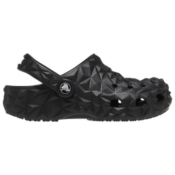 Boys' Grade School - Crocs Classic Geometric Clogs - Black/Black