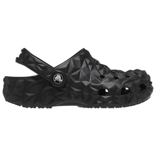 

Boys Crocs Crocs Classic Geometric Clogs - Boys' Grade School Shoe Black/Black Size 04.0