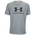 Under Armour Sportstyle Logo T-Shirt - Men's Steel Light Heather/Black