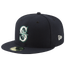 New Era Mariners 59Fifty Authentic Cap - Adult Navy/Green