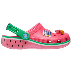 Girls' Preschool - Crocs Classic Clogs - Pink/Green