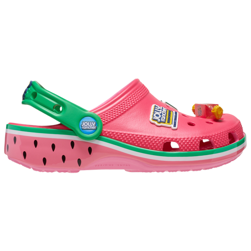 

Crocs Girls Crocs Classic Clogs - Girls' Preschool Shoes Pink/Green Size 02.0