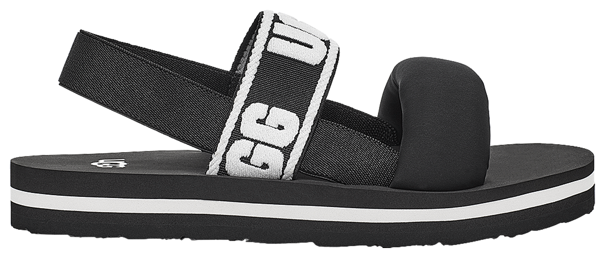 Ugg Girls Zuma Sling Sandals Black Size high quality 4 NIB (out of stock)