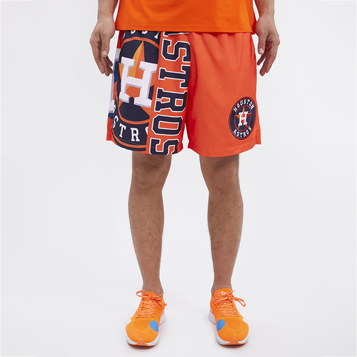 

Pro Standard Mens Pro Standard Astros Mash Woven Shorts - Mens Orange Size L