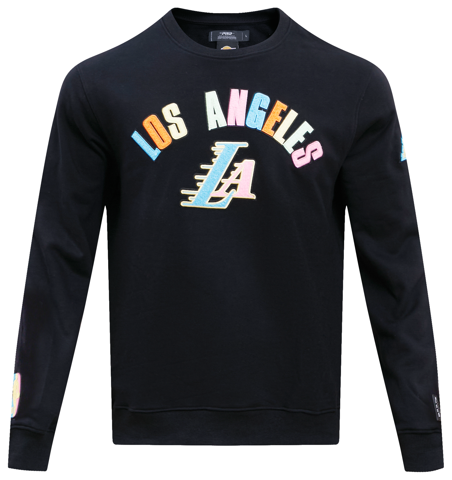 Los Angeles Lakers Pro Standard Washed Neon T-Shirt - Black