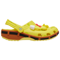 Men's - Crocs Spongebob Classic Clogs - Brown/Yellow/Red