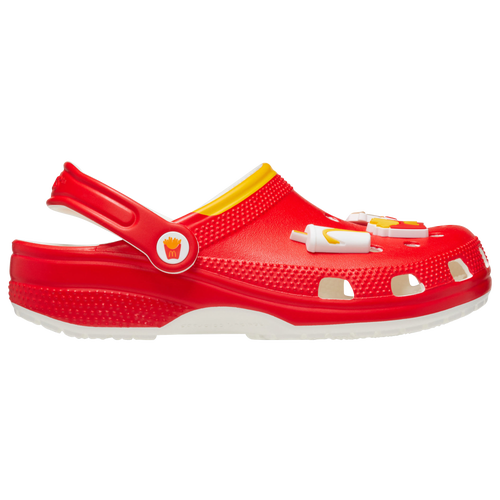 Shop Crocs Mens  Mcdonalds X  Classic Clogs In Red/yellow