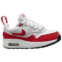 New air max red and clearance white