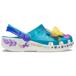 Girls' Toddler - Crocs Mirabel Classic Clogs - Pink/Yellow/Teal