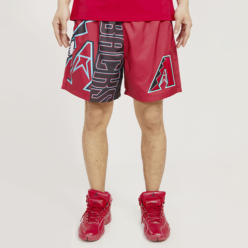 

Pro Standard Mens Pro Standard Diamondbacks Mesh Woven Shorts - Mens Red Size M