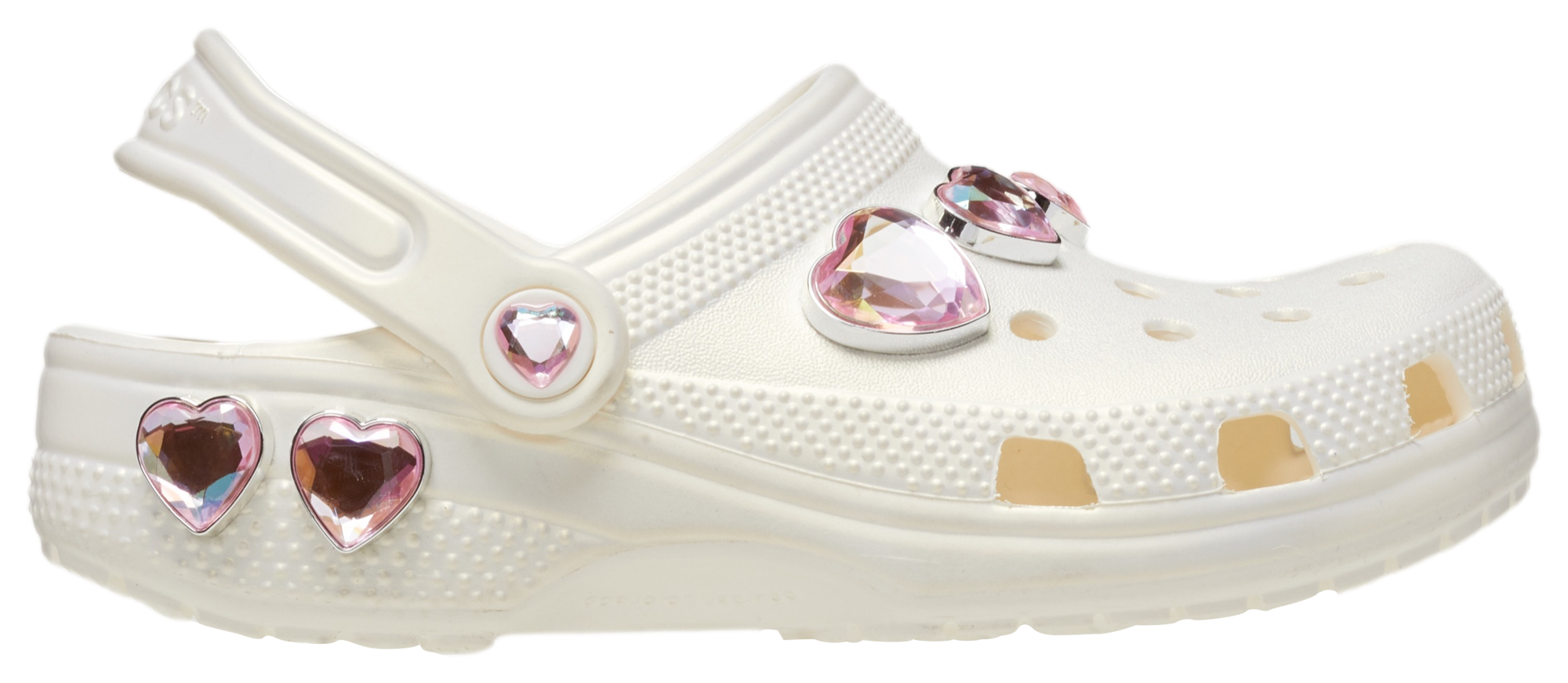 Crocs on sale metallic blooms