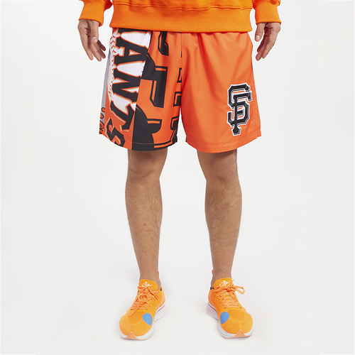 

Pro Standard Mens Pro Standard Giants Mesh Woven Shorts - Mens Orange Size M