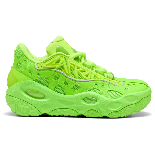 Mens Lamelo Ball PUMA LaFrance RNR Bonds - Basketball Shoes - Green Glare / Green / Fluorescent Green Size 9.5