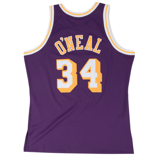 

Mitchell & Ness Mens Shaquille O'neal Mitchell & Ness SuperSonics Swingman Jersey - Mens Purple Size XL