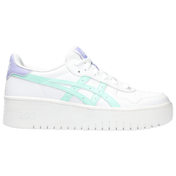 Women's - ASICS Tiger Japan S Platform - White/Fresh Ice Green