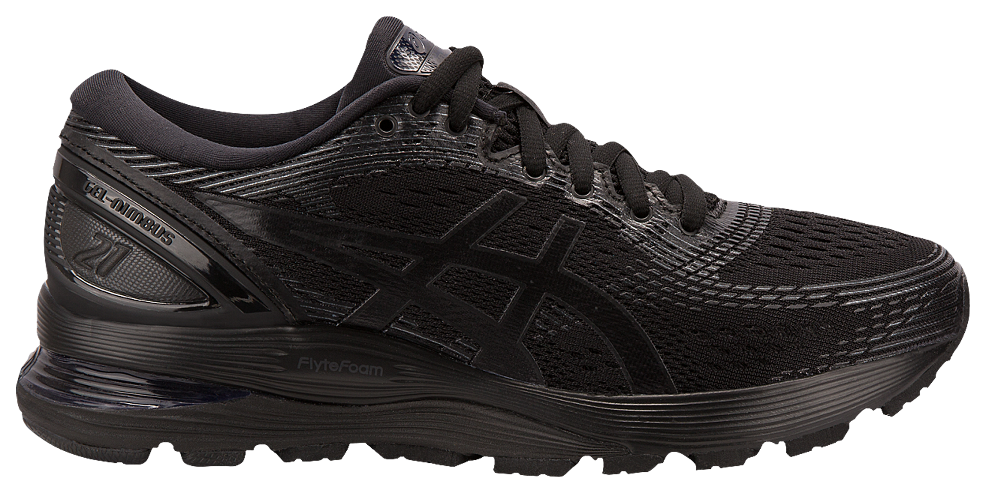 black asics womens shoes